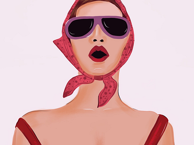 fashion illustration design digital portrait fashionillustration illustration portrait vector vector illustration