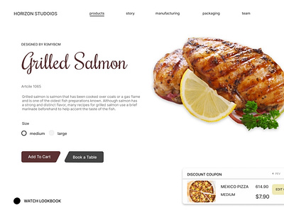 Restaurant Landing Page