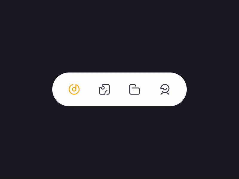Tabbar animation - CodePen animation codepen css icon icons interaction js microinteractions micromotion motion tab bar tabbar tabs ui ux
