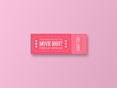 Valentine's Day Movie Night Ticket