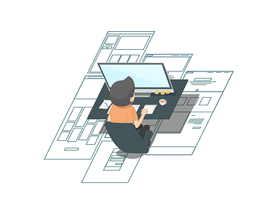 Ux Architect adobeillustrator illustration ux uxarchitect vector