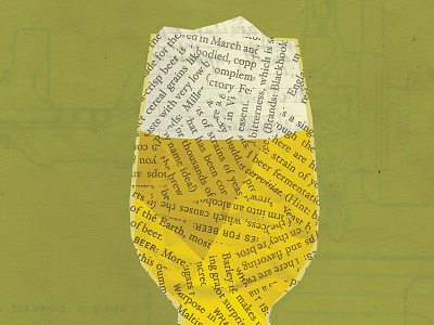hoppy IPA day! beer illustration ipa texture