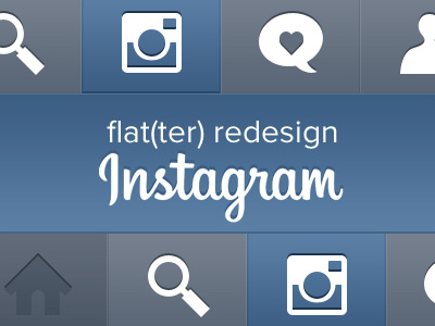 Instagram iOS redesign 7 app design flat follow insta instagram interface ios ios7 iphone perfect pixel profile redesign ui user