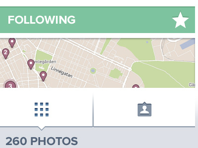 Instagram redesign 7 app design flat follow insta instagram interface ios ios7 iphone perfect pixel profile redesign ui user