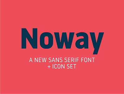 noway font branding clean design free resource sans serif ui
