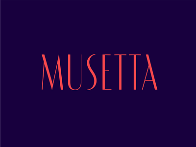 musetta font