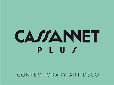 cassannet plus font art deco clean display free resource sans serif