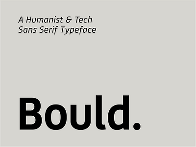 bould font clean design free resource ui
