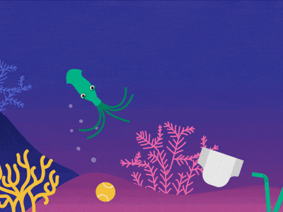 World Oceans Day By Lucy Regan On Dribbble