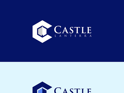 Castle Lanterra design graphic design logo vector