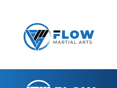 Flow Martial Arts design graphic design logo vector