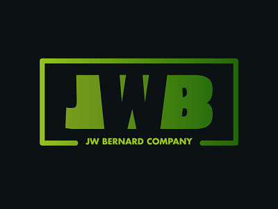 JWB - JW Bernard Company design graphic design logo vector