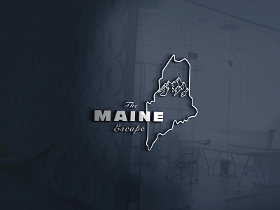 The Maine Escape graphic design logo