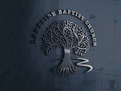 Lakeside Baptist Church graphic design logo