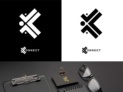 Konnect graphic design logo