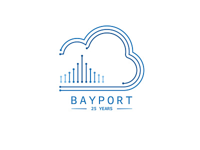 Bayport graphic design logo