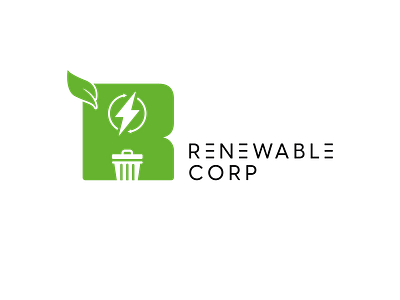 Renewable Corp graphic design logo