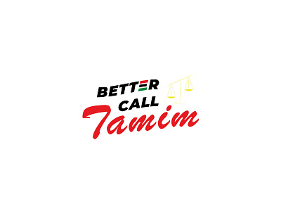 Better Call Tamim graphic design logo