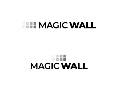 Magic Wall graphic design logo