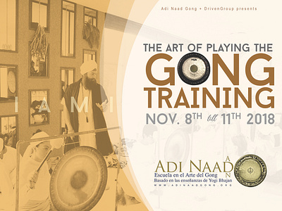 Gong Training Miami branding design flier graphicdesign printing typography