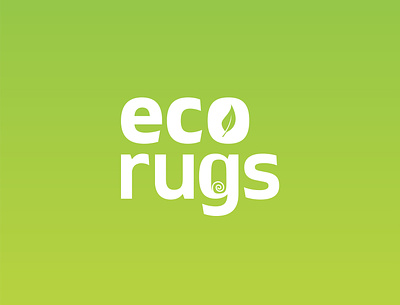 Eco Rugs Logo & Brand Identity adobe brand development brand guidelines brand identity brand naming branding design illustration logo logo branding logo design
