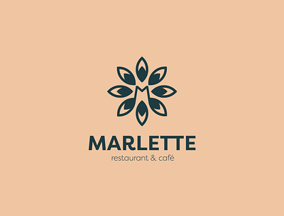 Marlette Cafe Logo & Branding adobe brand development brand guidelines brand identity brand naming branding design illustration logo logo branding logo creation logo design