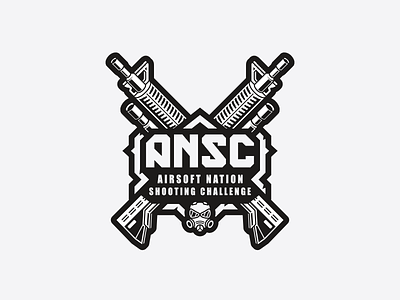 ANSC airsoft gun guns mascot paintball weapon