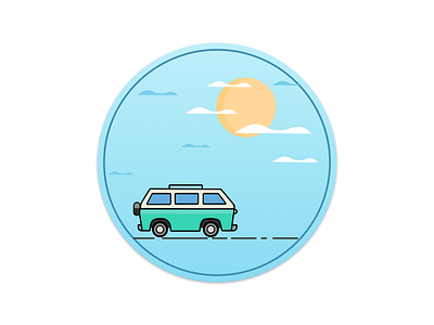 Volkswagen bus giveaway! free coasters!