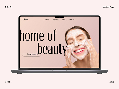 Landing Page - Daily UI 003