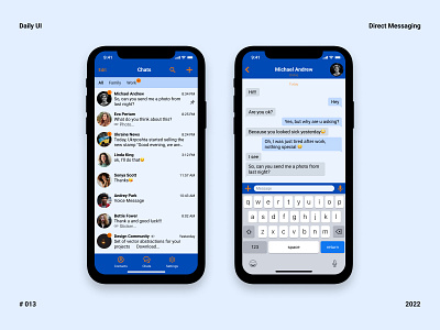 Direct Messaging App - Daily UI 013