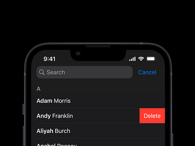 iOS delete contact. 16 app apple design experience feature ios mobile problem product ui ux