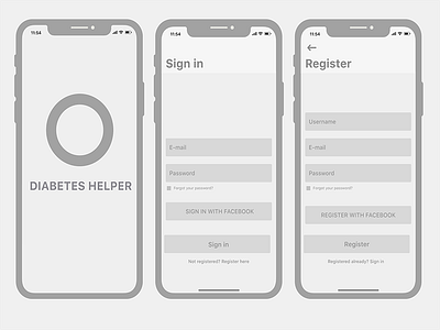 Diabetes Helper app