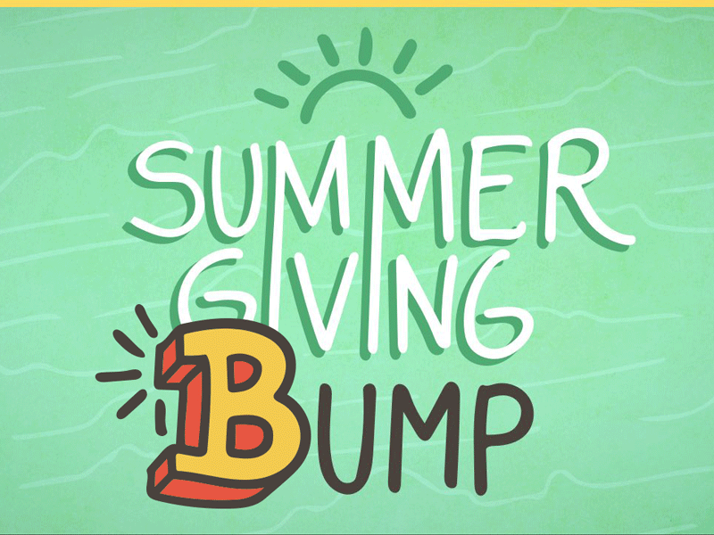 Bump. Those. Gifts. animation bump drawn gif giving hand hand drawn kindrid shadow summer text typography
