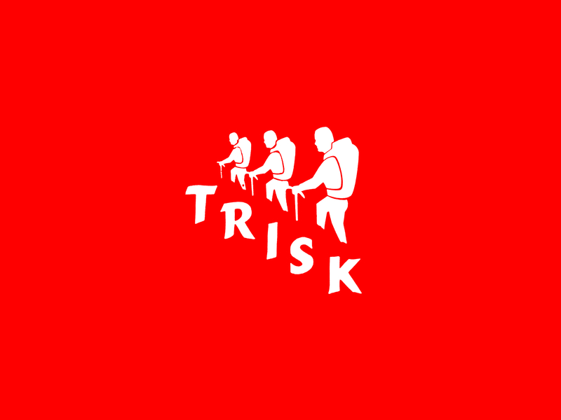 Trisk adventure branding climbing identity logo mountaineering outdoor retro rugged summit wilderness