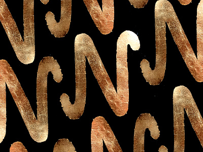 Gold Leaf gold leaf hand drawn letters new sketchbook typography typography art