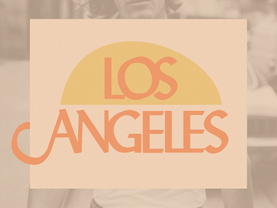 Los Angeles branding city illustration los angeles print retro sun sunrise t shirt t shirt print typography