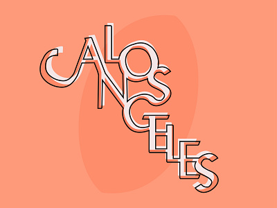 Los Angeles - California download font font design font family illustration resource sans serif font sanserif type type design typeface typography
