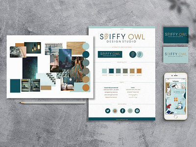 Branding Design for Spiffy Owl branding graphic design