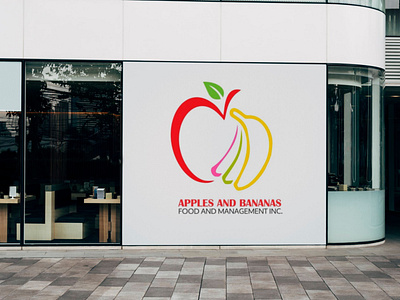 Logo Design for Apples and Bananas