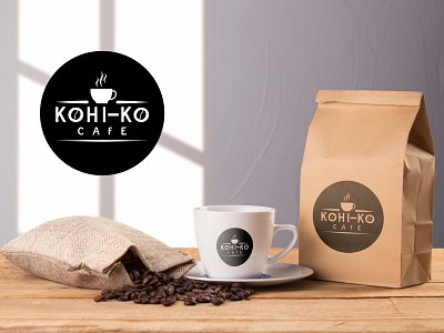 Logo Design for Kohi-Ko branding graphic design logo