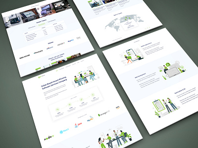 Geni Team Landing Page illustration interaction design minimalistic modern sketchapp ui ux user experience user interface web design