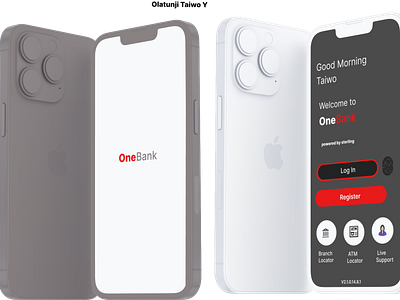 OneBank Mockups