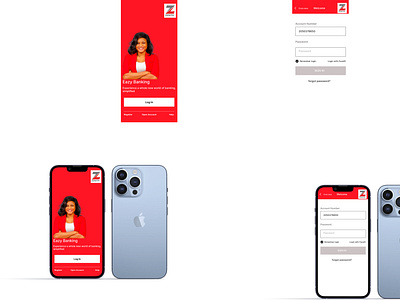 Zenith Bank App UI