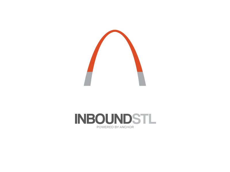 Inbound St Louis Logo brand branding flat graphic design illustrator logo logo design