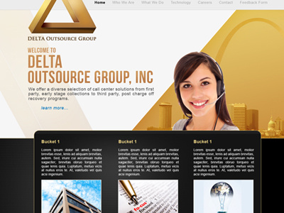 Delta Www brand graphic design layout ux web design