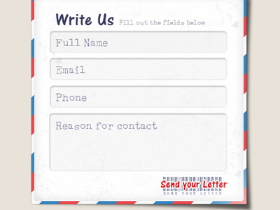 Form Vintage fields form design ui ux vintage