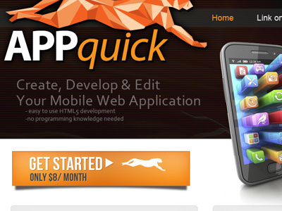 App Quick Site graphic design interface layout ui ux web design