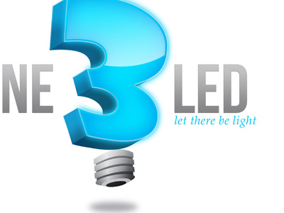 3 Idea brand graphic design illustrator lighting logo logo design photoshop