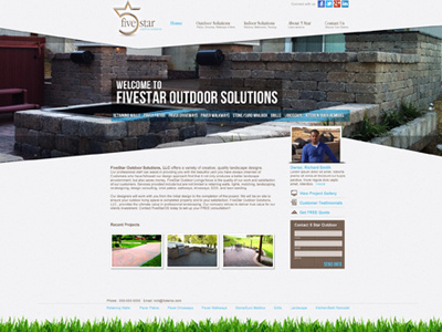 5s Web Design graphic design interface layout ux web design