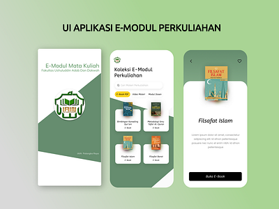 UI Design E-Course Module alication android androidappdesign app design figma mobile mobileapp ui uiux userinterface ux